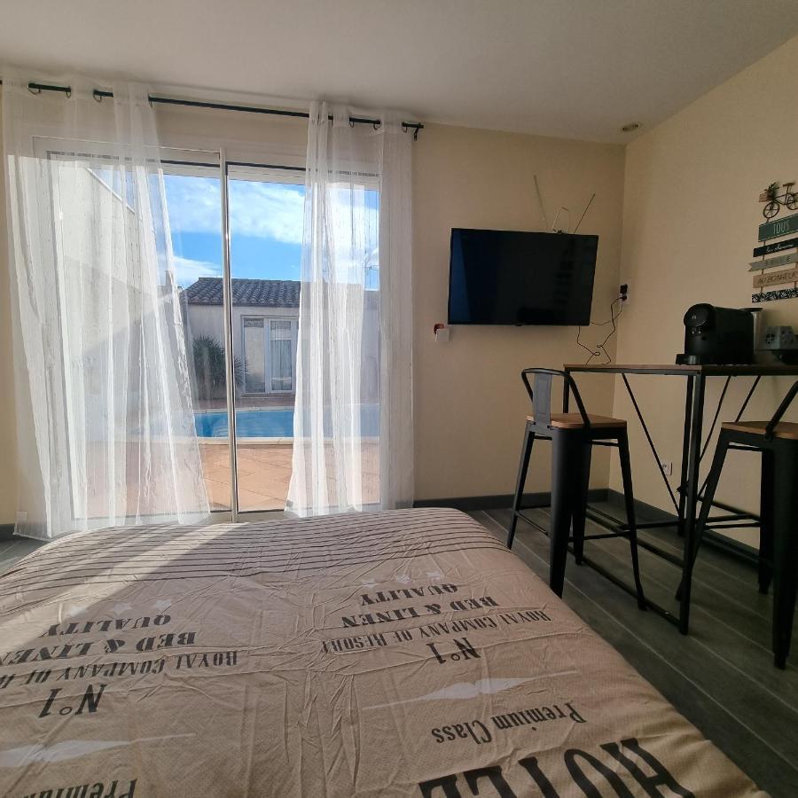 Chambre Avec Piscine Partagee Marcorignan Eksteriør bilde
